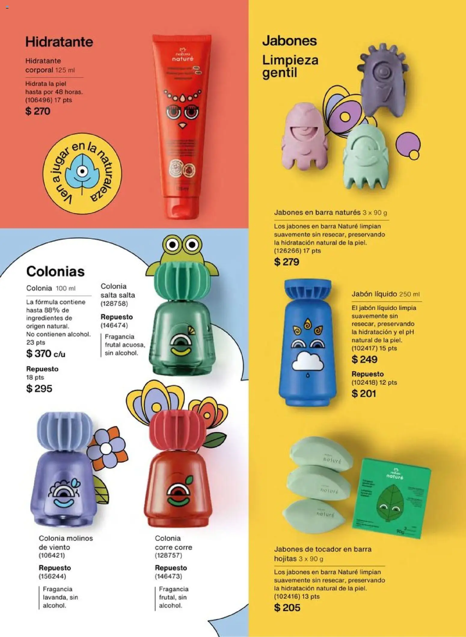 Nuevas ofertas de Natura válidas en toda la República Mexicana desde el 20.12.2025. ¡Encuentra las mejores ofertas en Natura campaña 1 2026! | Página: 150 | Productos: Jabón líquido, Barra, Fragancia, Jabón