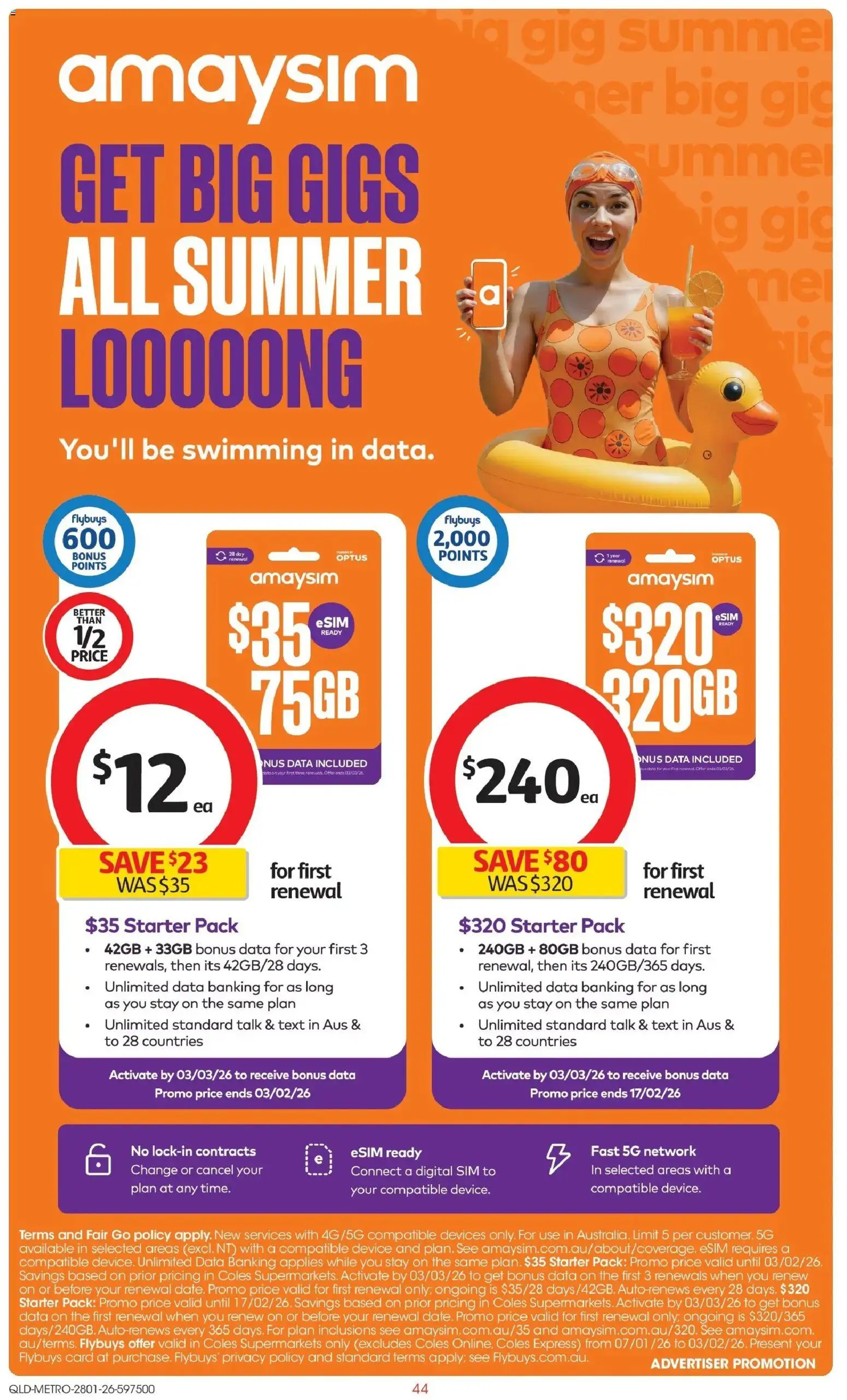 Coles catalogue - valid from 25.01.2026 | Page: 44 | Products: Digital, Device