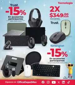 Vista previa de Office Depot - Catálogo, nuevo folleto de la tienda, válido en México a partir del 01.10.2025 | Página: 8 | Productos: Mouse