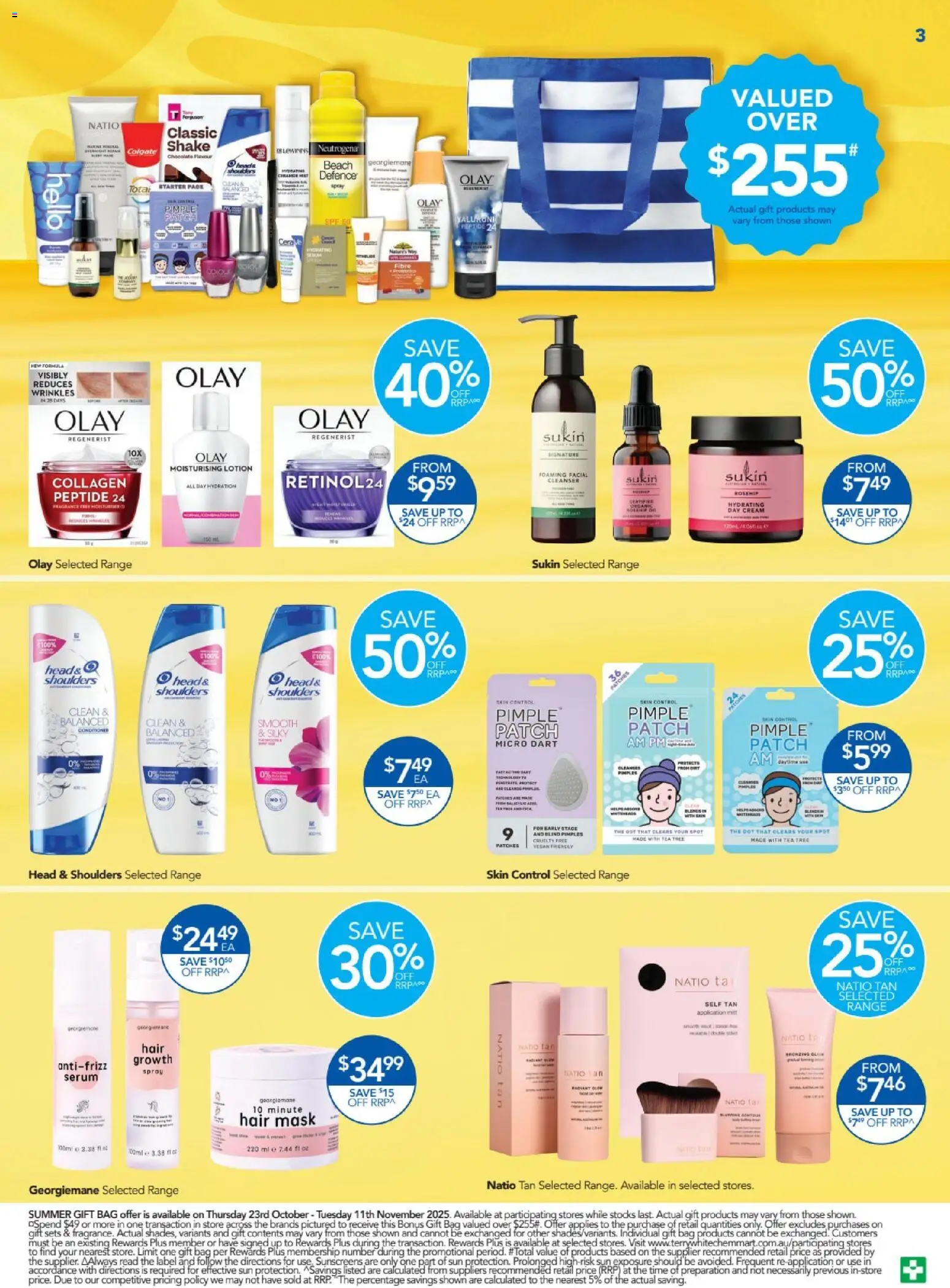 Terry White catalogue - valid from 23.10.2025 | Page: 3 | Products: Hair mask, Mask, Tea, Cream