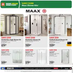 Preview of Home Hardware weekly flyer / circulaire from shop Home Hardware valid from 26.03.2026 | Page: 22 | Products: Shower