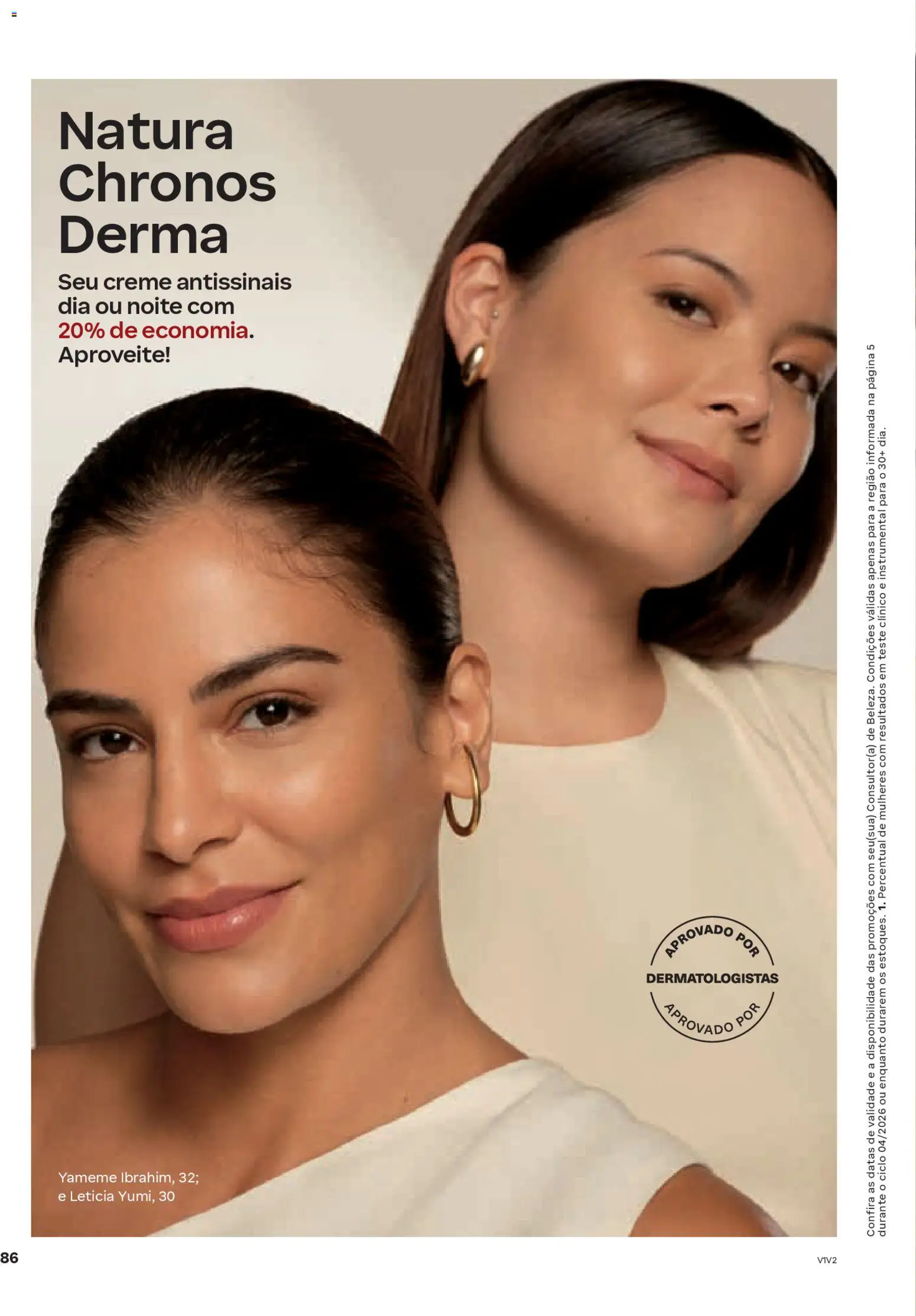 Natura Folheto - válido de 19.02.2026 | Página: 86 | Produtos: Creme