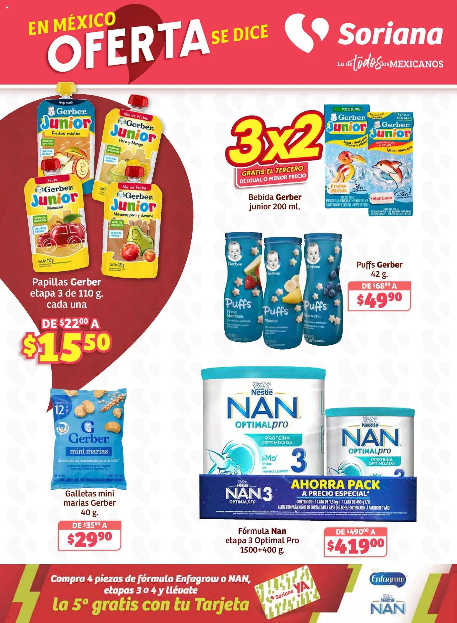Nuevas ofertas de Soriana válidas en toda la República Mexicana desde el 02.01.2026. ¡Encuentra las mejores ofertas en Soriana - Preciazazaso Híper: Frontera Chih, Coah, Tamaulipas! | Página: 31 | Productos: Fresa, Durazno, Manzana, Agua