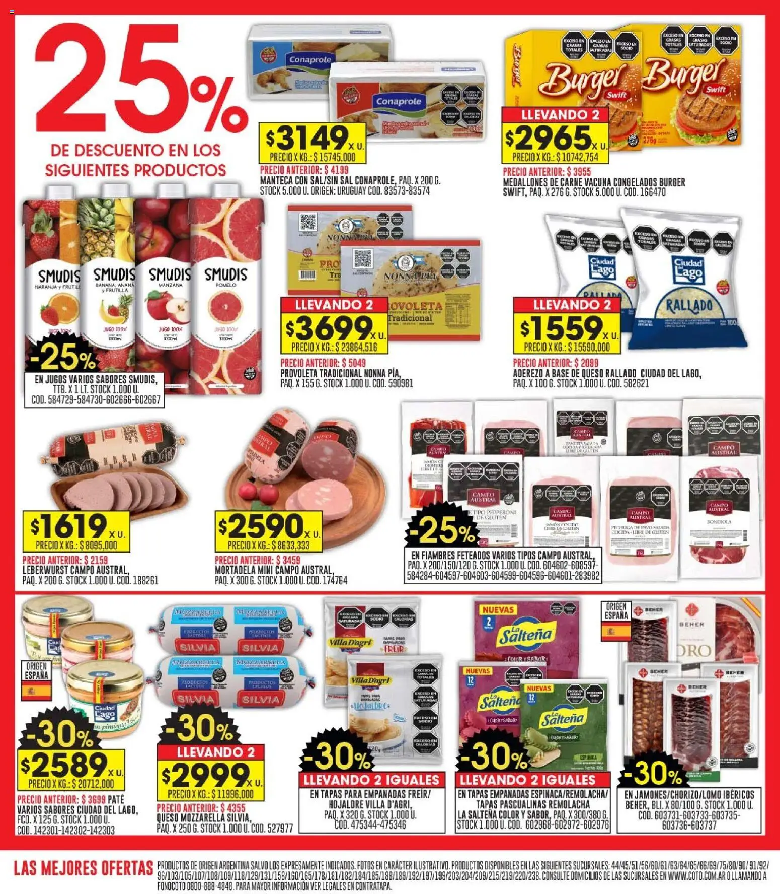 Coto - Ofertas │ válido desde el 24.11.2025 | Página: 6 | Productos: Frutilla, Ananá, Manzana, Pomelo