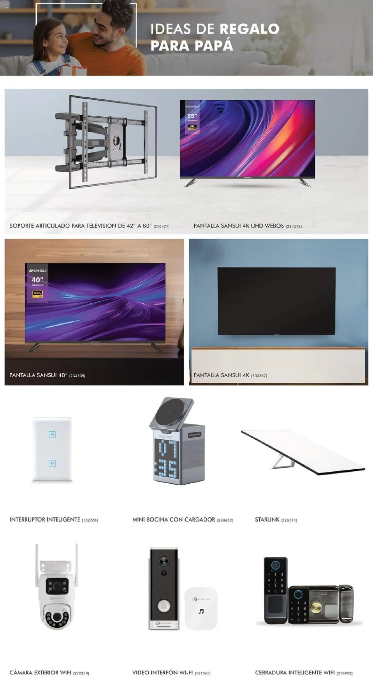 Nuevas ofertas de Home Depot válidas en toda la República Mexicana desde el 15.05.2025. ¡Encuentra las mejores ofertas en Home Depot catálogo! | Página: 5 | Productos: Papa, Bocina, Cerradura, Televisión