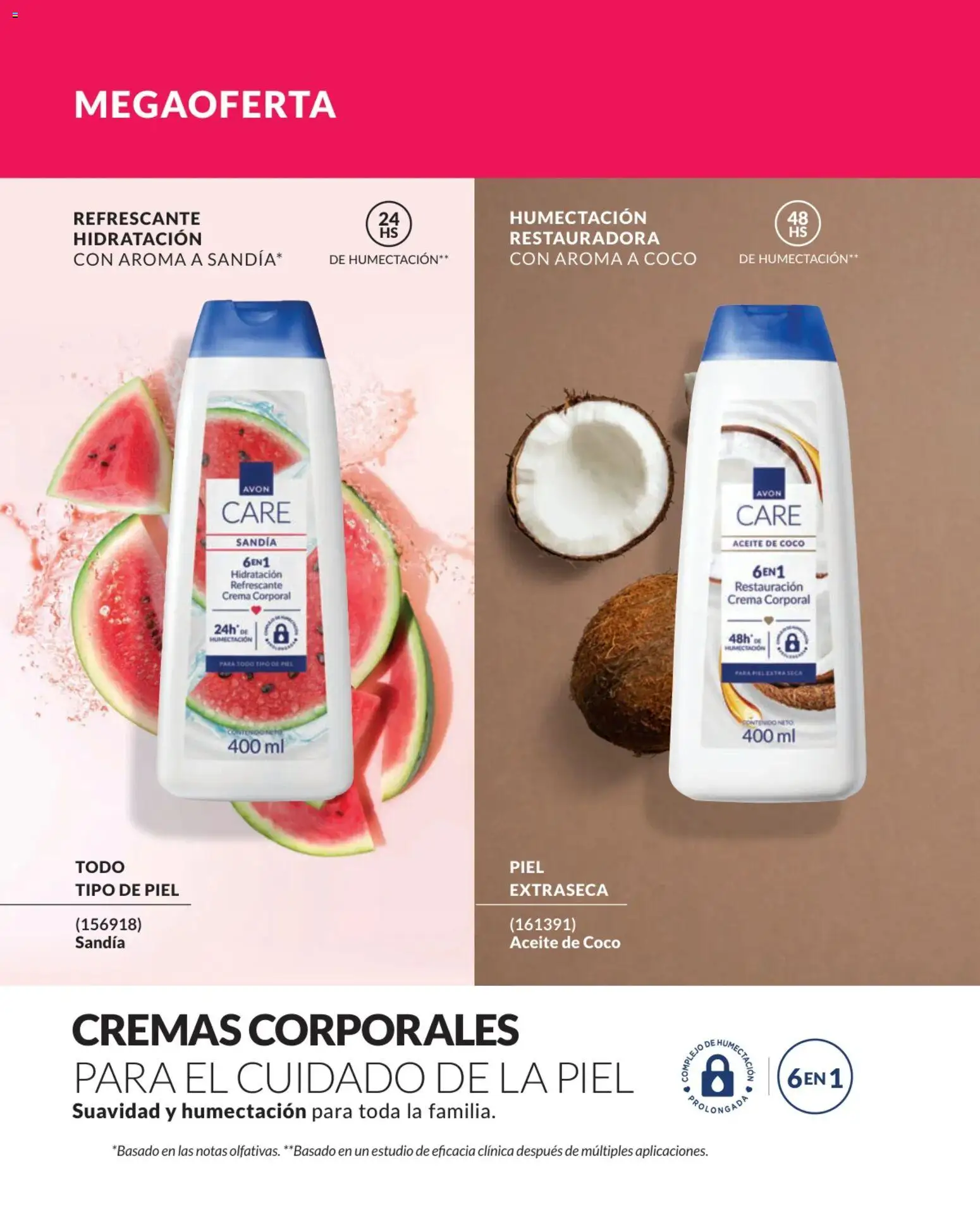 Avon revista - valida desde el 17.11.2025 | Página: 129 | Productos: Crema, Coco, Aceite