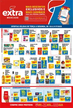 Extra - Ofertas de Mercado - Pré-Visualização do folheto da loja Extra, válido de 15.07.2025