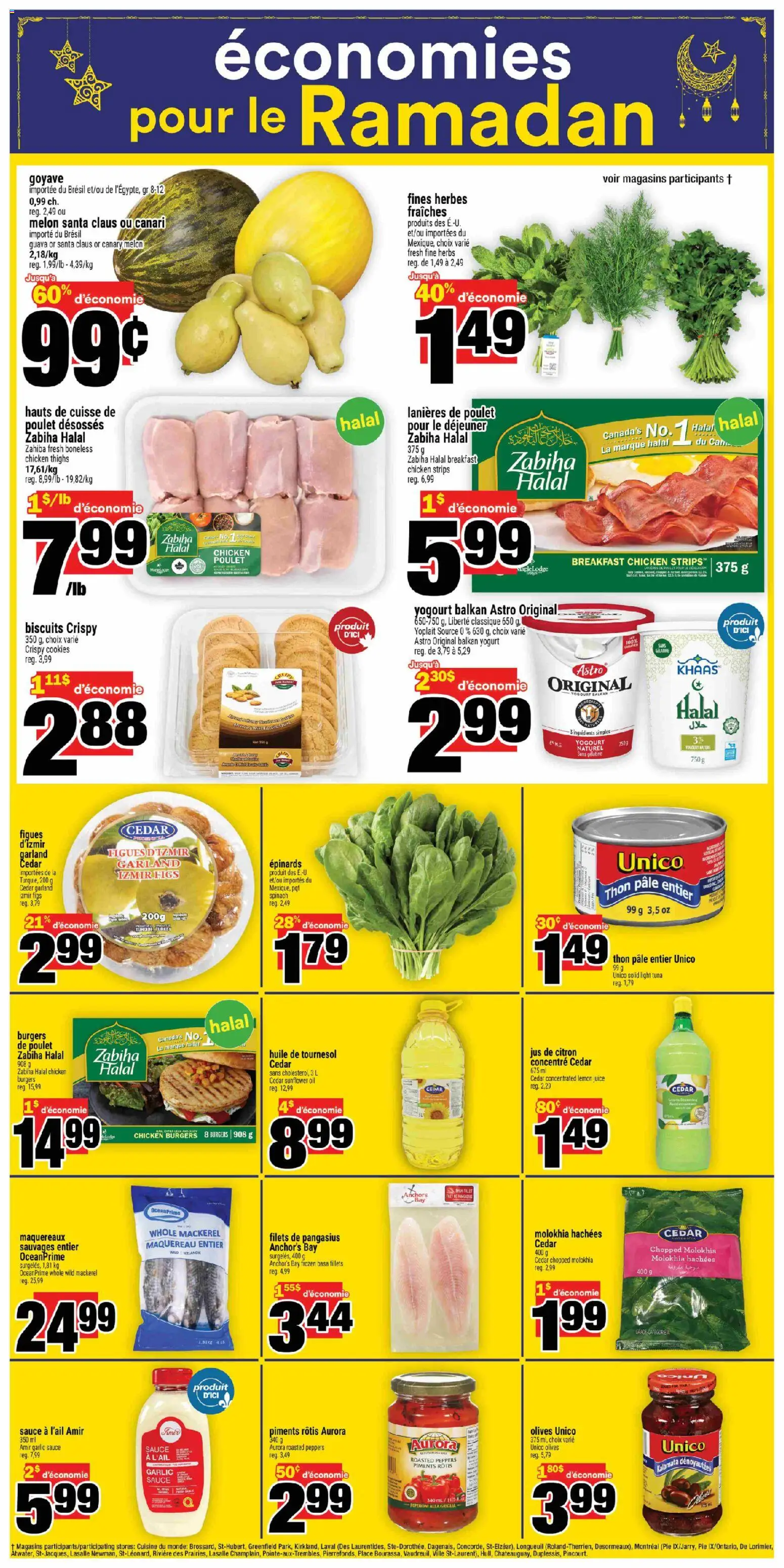 Super C flyer valid from 05.02.2026 | Page: 2 | Products: Turkey, Yogurt, Oil, Chicken