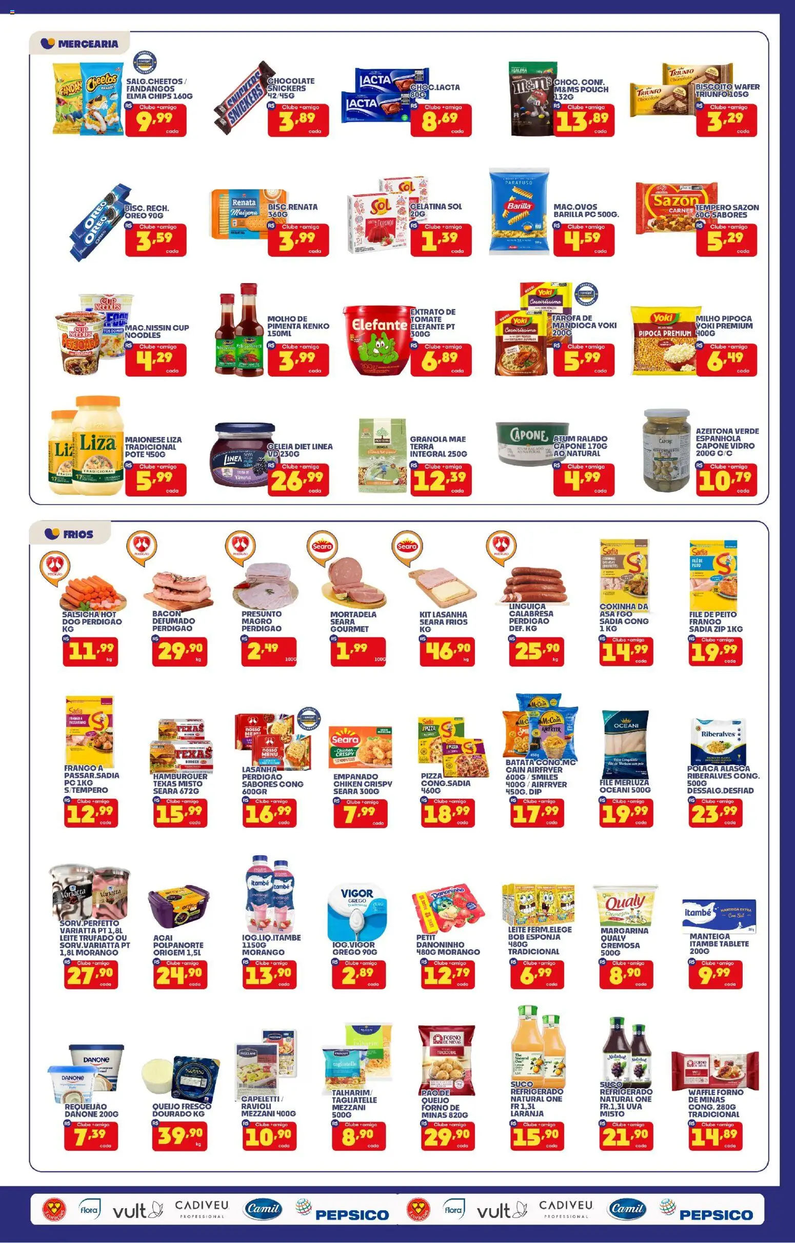 Boa Supermercados Folheto - válido de 24.04.2026 | Página: 3 | Produtos: Salsicha, Leite, Requeijão, Pipoca