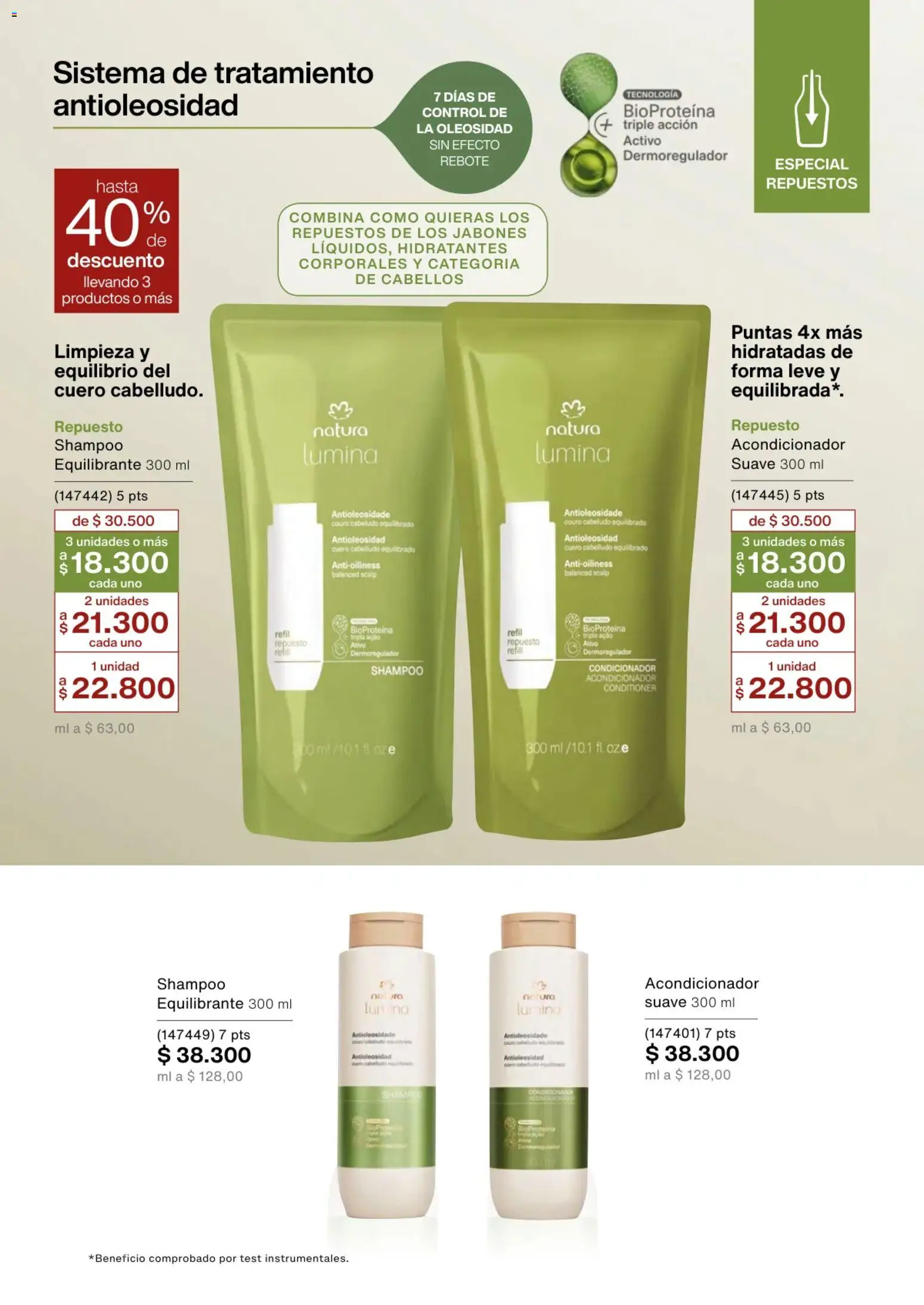 Natura revista - valida desde el 02.01.2026 | Página: 122 | Productos: Shampoo, Acondicionador