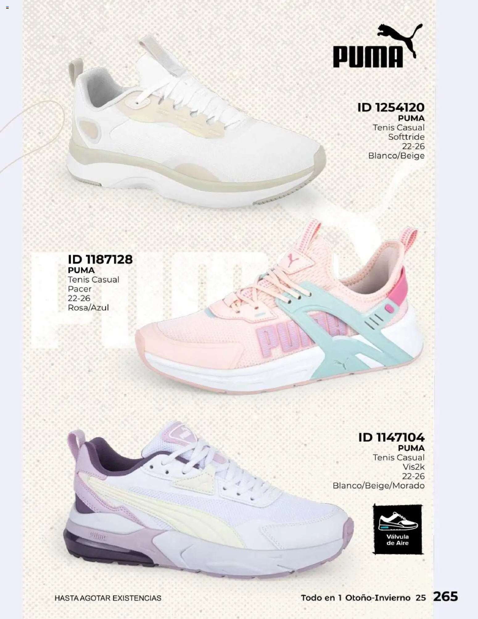 Nuevas ofertas de Price Shoes válidas en toda la República Mexicana desde el 27.10.2025. ¡Encuentra las mejores ofertas en Price Shoes catálogo Todo en uno! | Página: 265 | Productos: Tenis, Válvula
