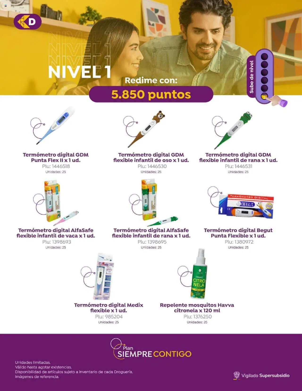 Colsubsidio revista - valida desde el 05.02.2025 | Página: 4 | Productos: Repelente, Termómetro