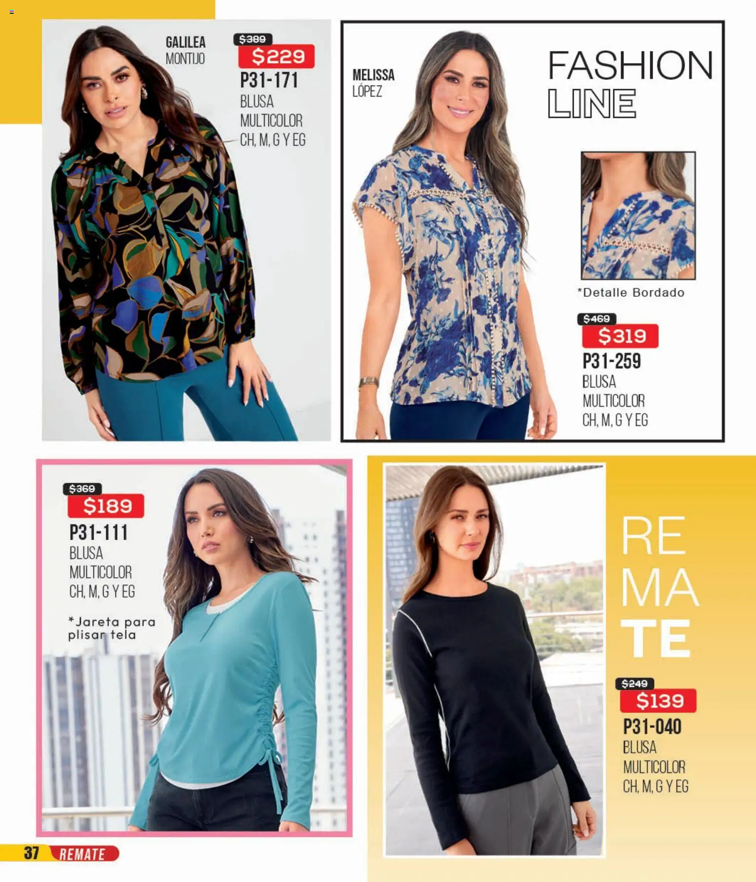 Nuevas ofertas de Cklass válidas en toda la República Mexicana desde el 16.02.2026. ¡Encuentra las mejores ofertas en Cklass catálogo Remate Ropa! | Página: 38 | Productos: Blusa