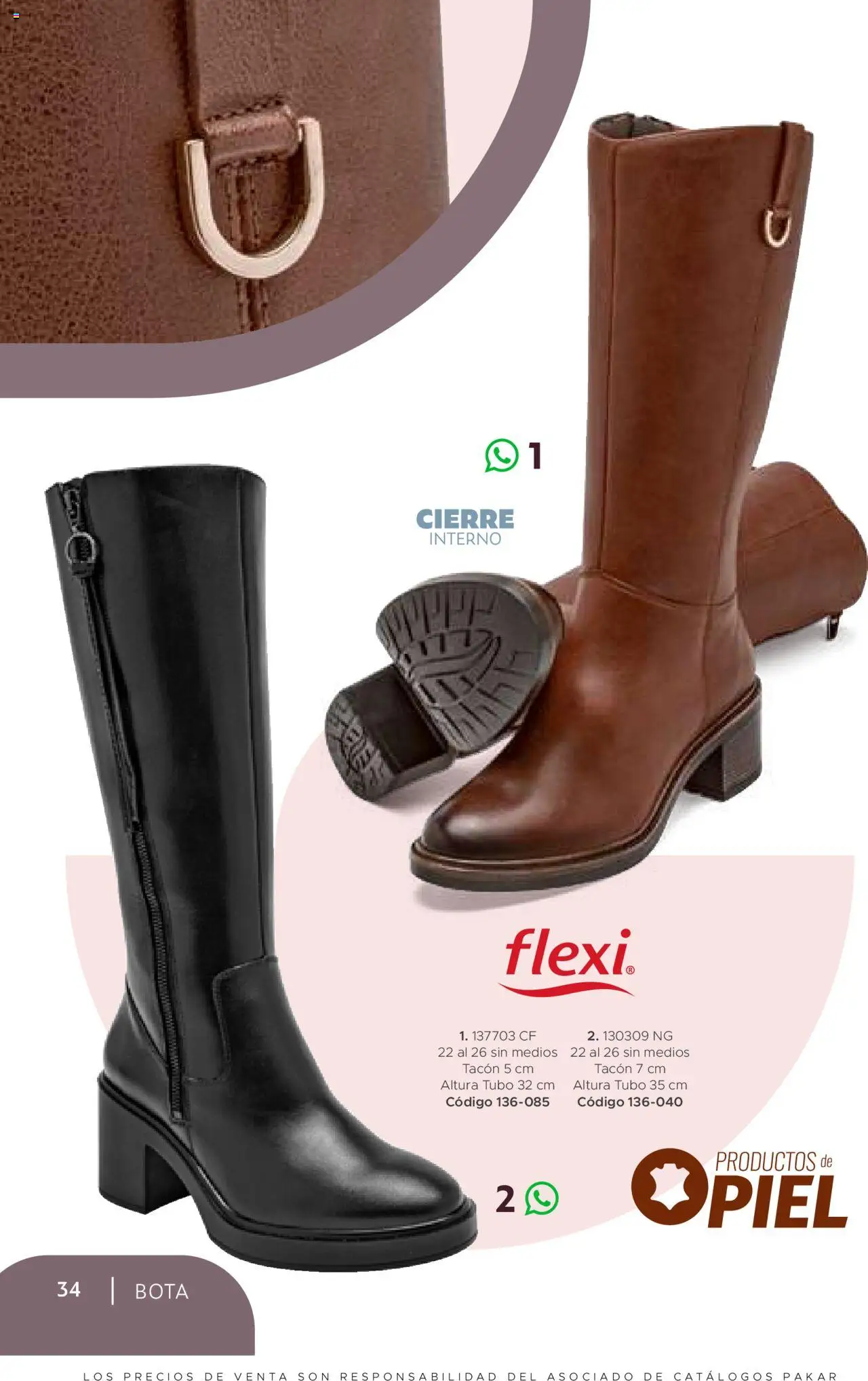 Nuevas ofertas de SC Pakar válidas en toda la República Mexicana desde el 24.07.2025. ¡Encuentra las mejores ofertas en SC Pakar - Catálogo Bota! | Página: 34