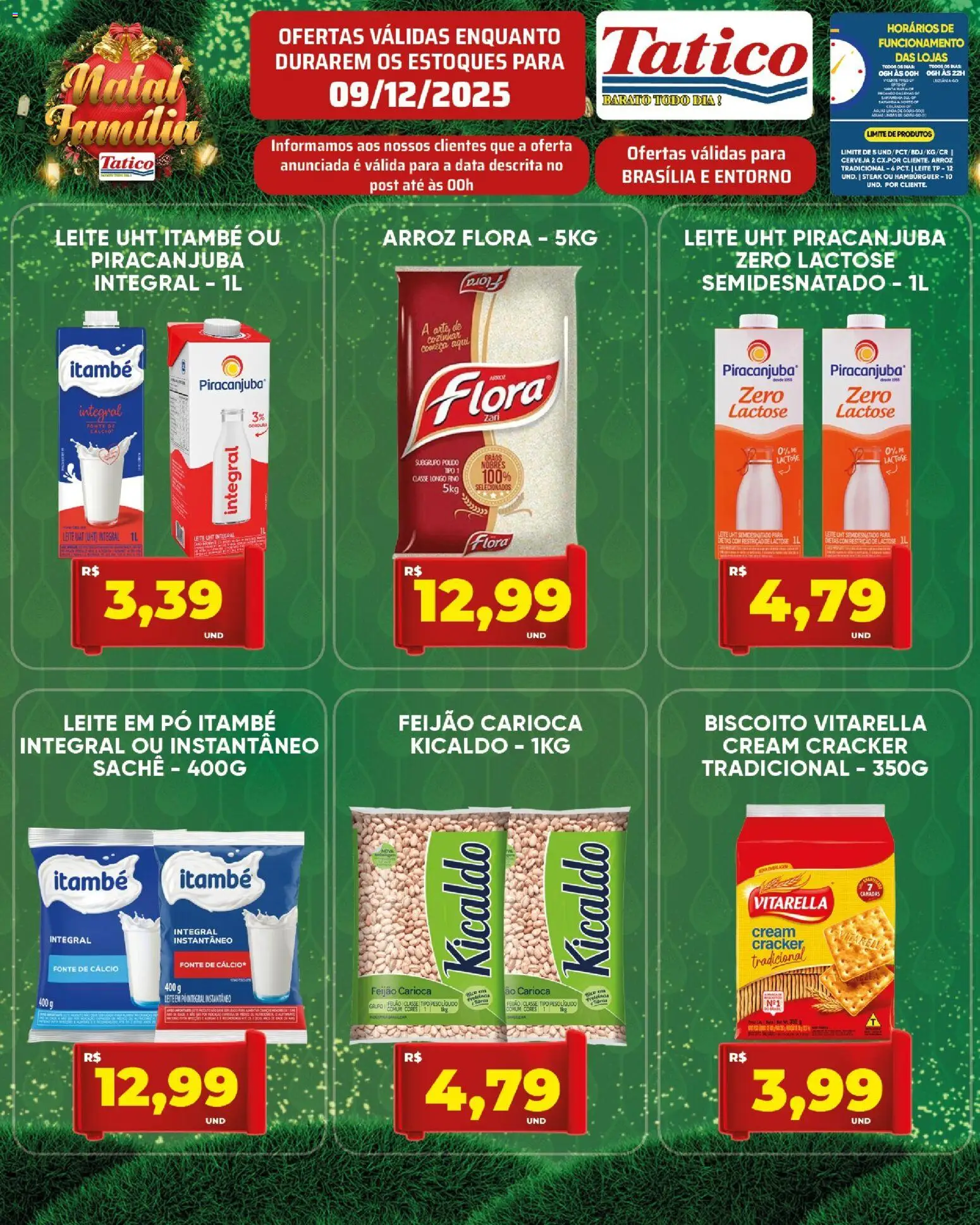 Tatico Folheto - válido de 09.12.2025 | Página: 15 | Produtos: Pó, Cerveja, Hambúrguer, Leite em pó