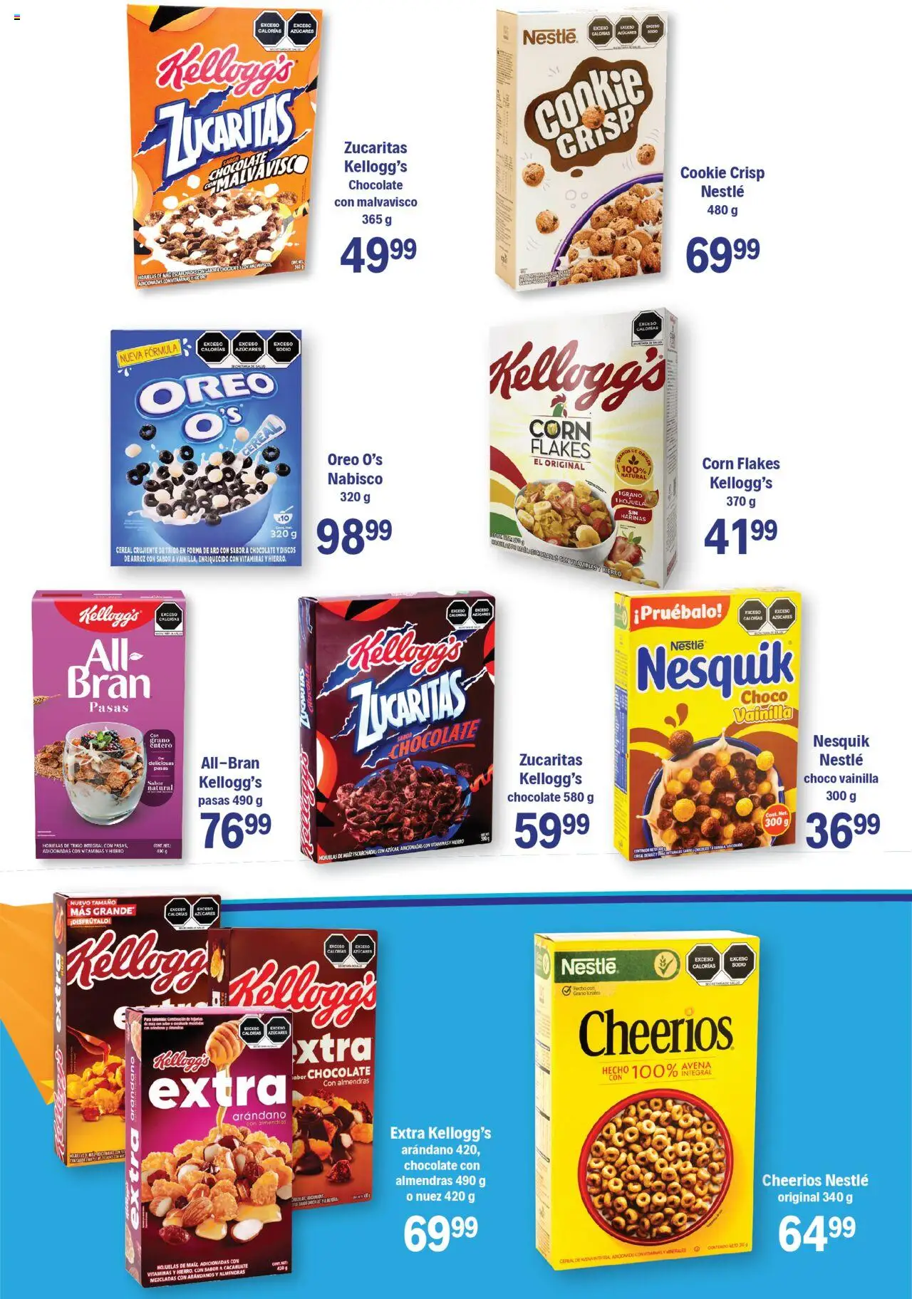Nuevas ofertas de S-Mart válidas en toda la República Mexicana desde el 23.09.2025. ¡Encuentra las mejores ofertas en S-Mart - Folleto de Feria - Nuevo Laredo! | Página: 4 | Productos: Avena, Chocolate, Nuez, Hojuelas