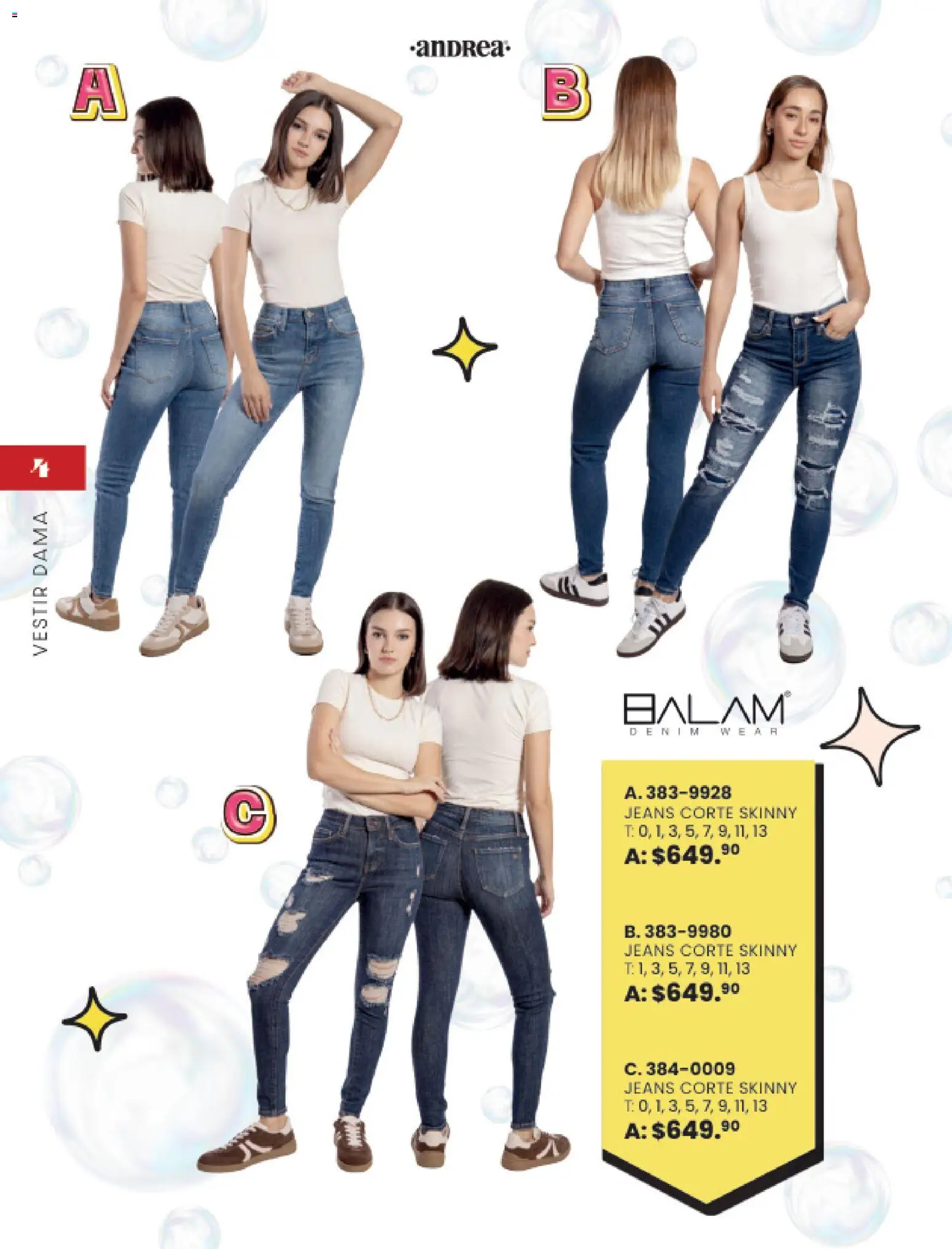 Nuevas ofertas de Andrea válidas en toda la República Mexicana desde el 16.11.2025. ¡Encuentra las mejores ofertas en Andrea catálogo Moda Joven! | Página: 4