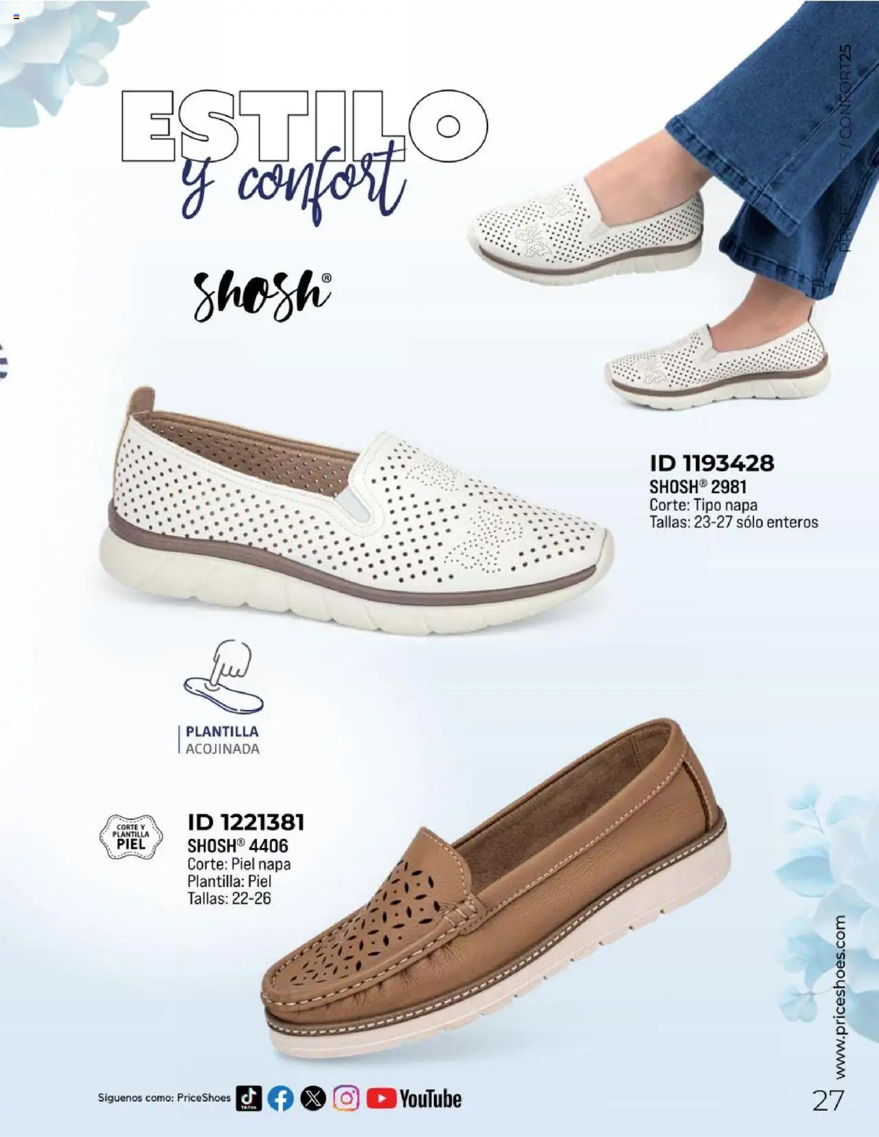 Nuevas ofertas de Price Shoes válidas en toda la República Mexicana desde el 10.02.2025. ¡Encuentra las mejores ofertas en Price Shoes catálogo Confort! | Página: 27