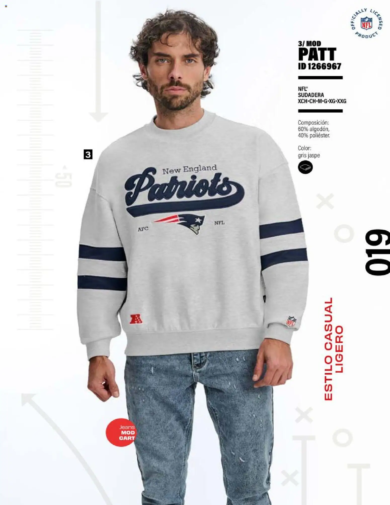 Nuevas ofertas de Price Shoes válidas en toda la República Mexicana desde el 20.03.2026. ¡Encuentra las mejores ofertas en Price Shoes catálogo NFL! | Página: 19 | Productos: Sudadera