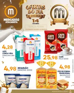 Mercadão Atacadista - Ofertas do Dia - Pré-Visualização do folheto da loja Mercadão Atacadista, válido de 14.10.2025