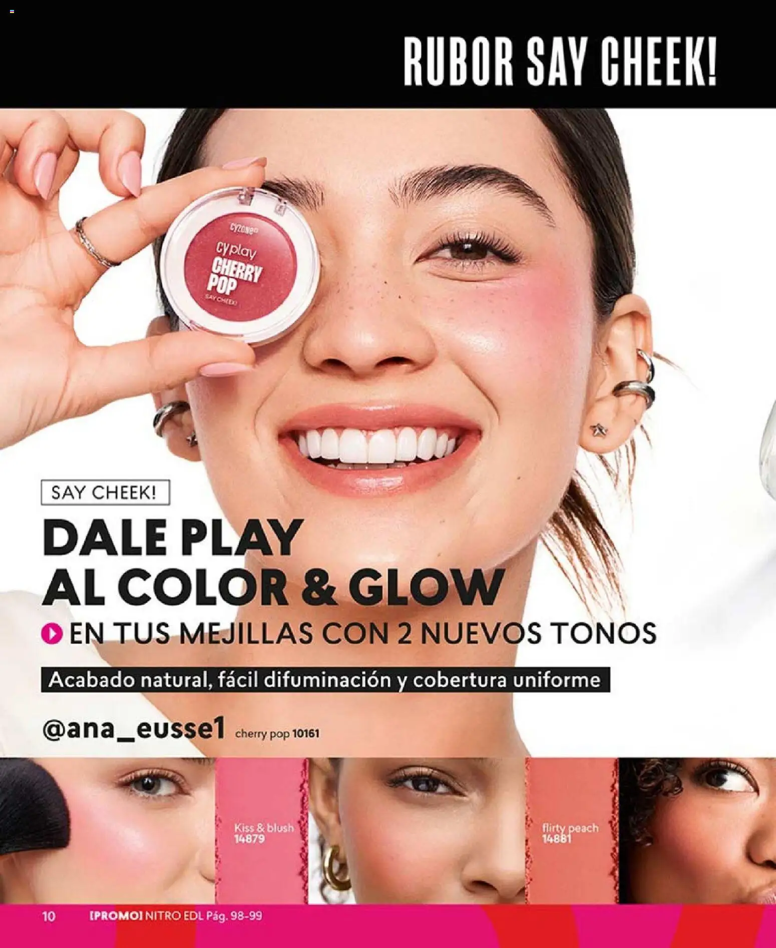 Catálogo CyZone Campaña 1 │ válido desde el 01.01.2026 | Página: 10 | Productos: Rubor