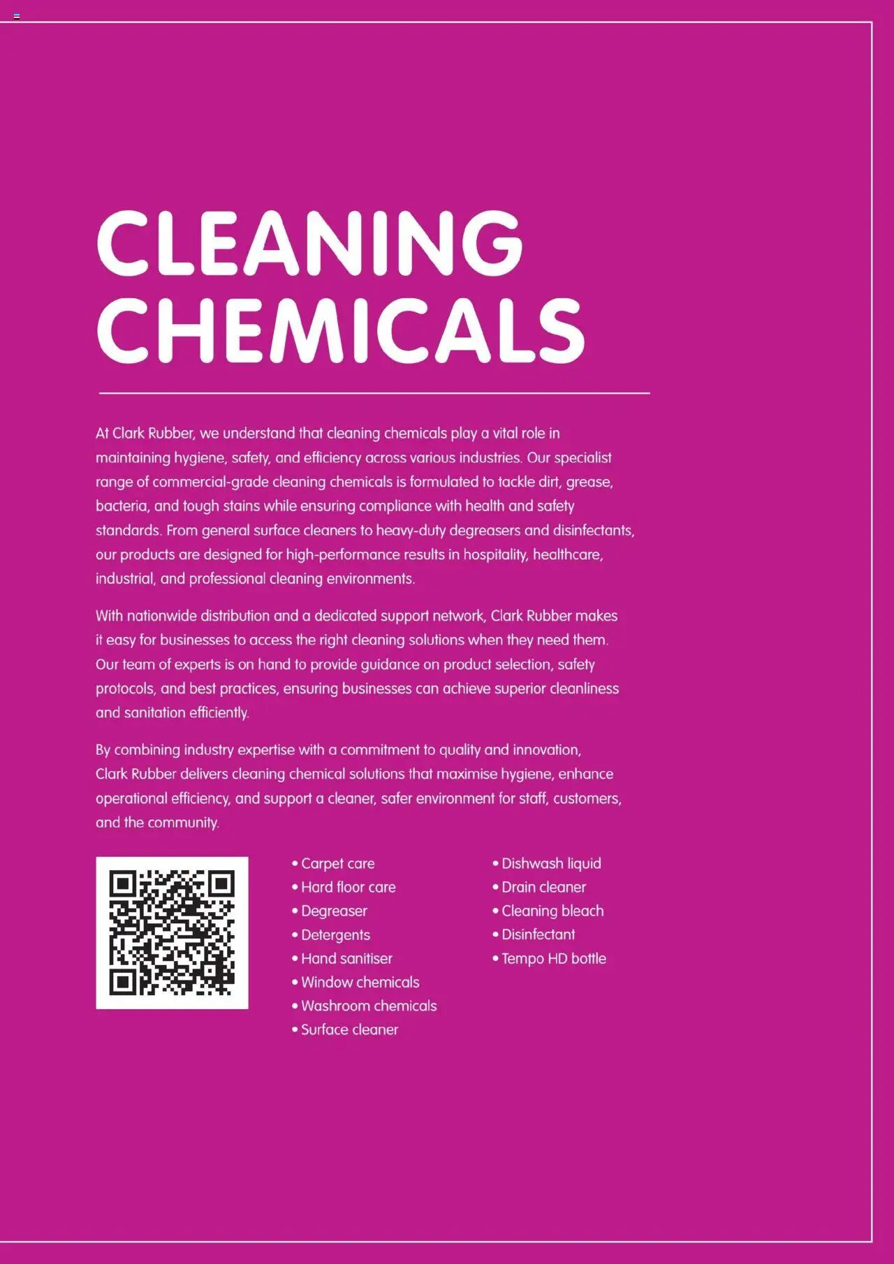Clark Rubber catalogue - valid from 05.05.2025 | Page: 31 | Products: Carpet, Cleaner, Window, Hand sanitiser