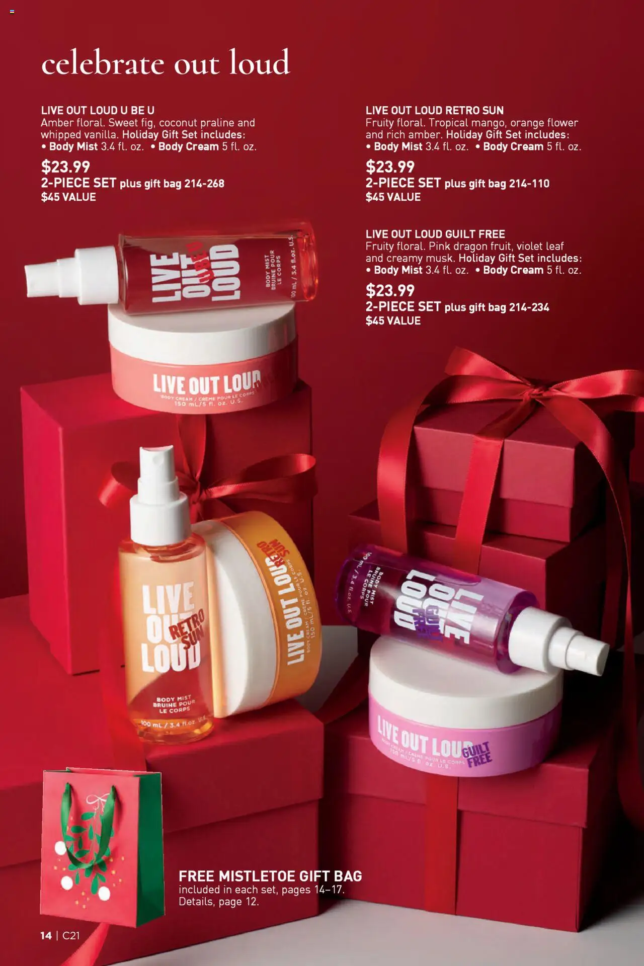 Avon Brochure - valid from 08.10.2025 | Page: 14 | Products: Body cream, Cream, Bag