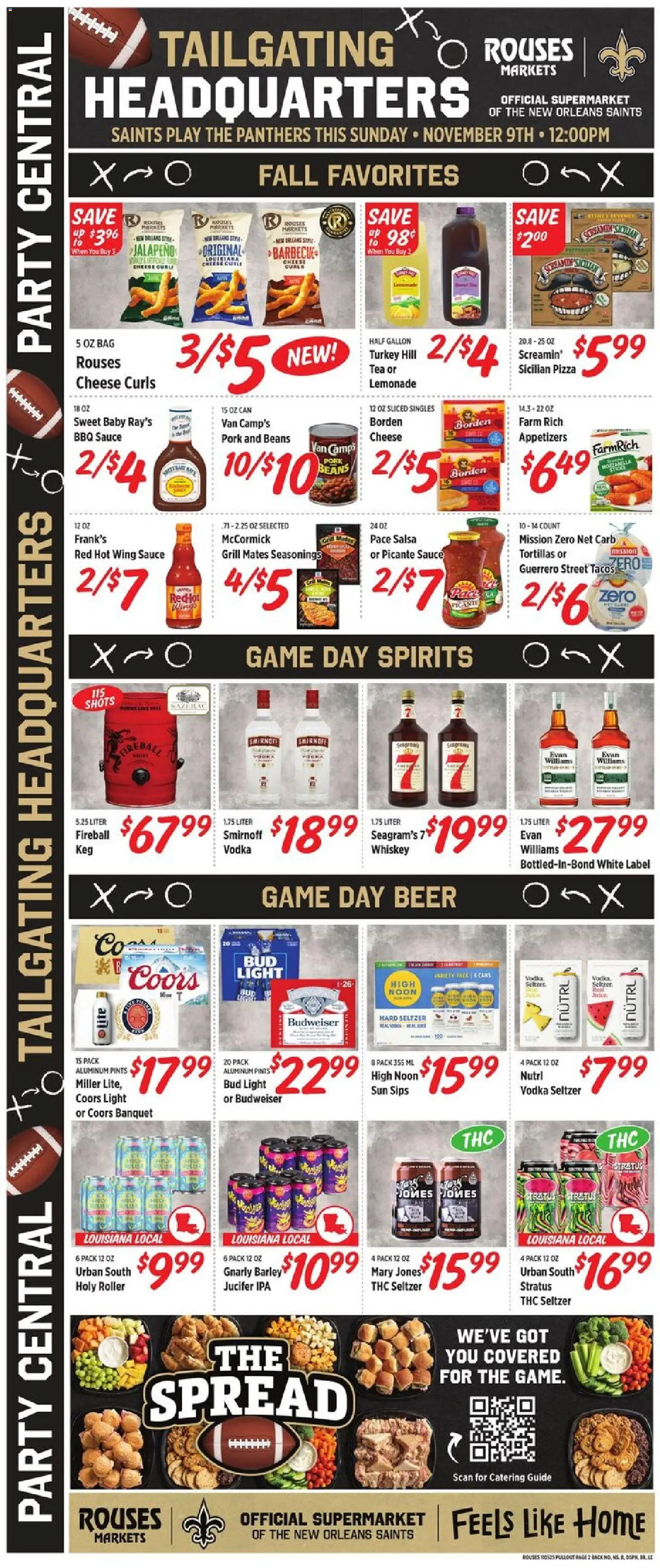 Rouses Weekly Ad - LA - valid from 05.11.2025 | Page: 6 | Products: Cheese, Pizza, Juice, Pork