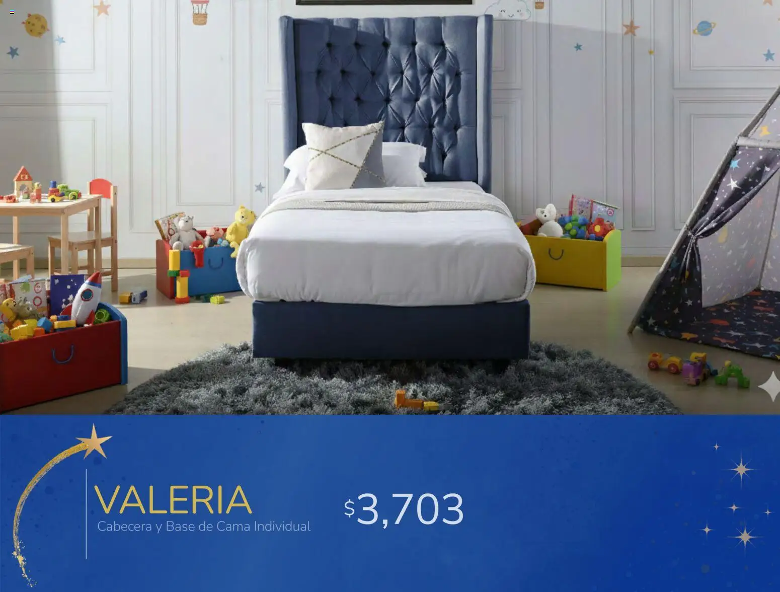 Nuevas ofertas de Muebles Dico válidas en toda la República Mexicana desde el 06.01.2026. ¡Encuentra las mejores ofertas en Muebles Dico catálogo Magia de Reyes! | Página: 6 | Productos: Cabecera, Cama