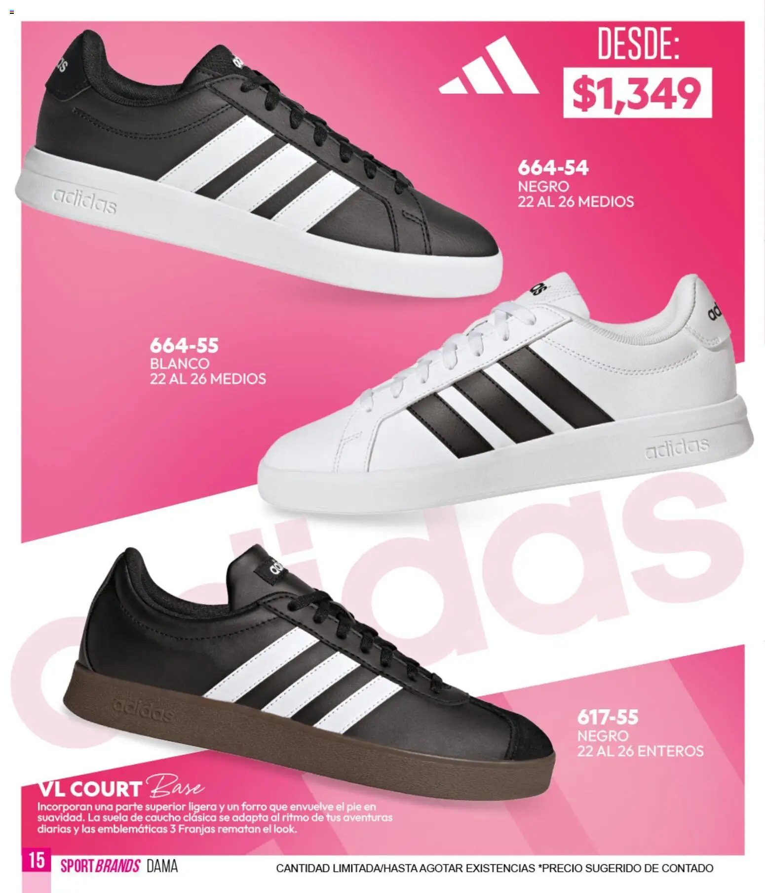 Nuevas ofertas de Cklass válidas en toda la República Mexicana desde el 05.03.2026. ¡Encuentra las mejores ofertas en Cklass catálogo Verano Sportbrands Dama! | Página: 16