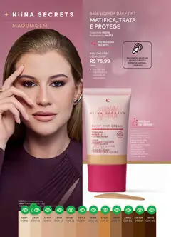 Eudora - Revista 04/2026 - Pré-Visualização do folheto da loja Eudora, válido de 19.02.2026 | Página: 62 | Produtos: Maquiagem, Óleo, Espelho, Base