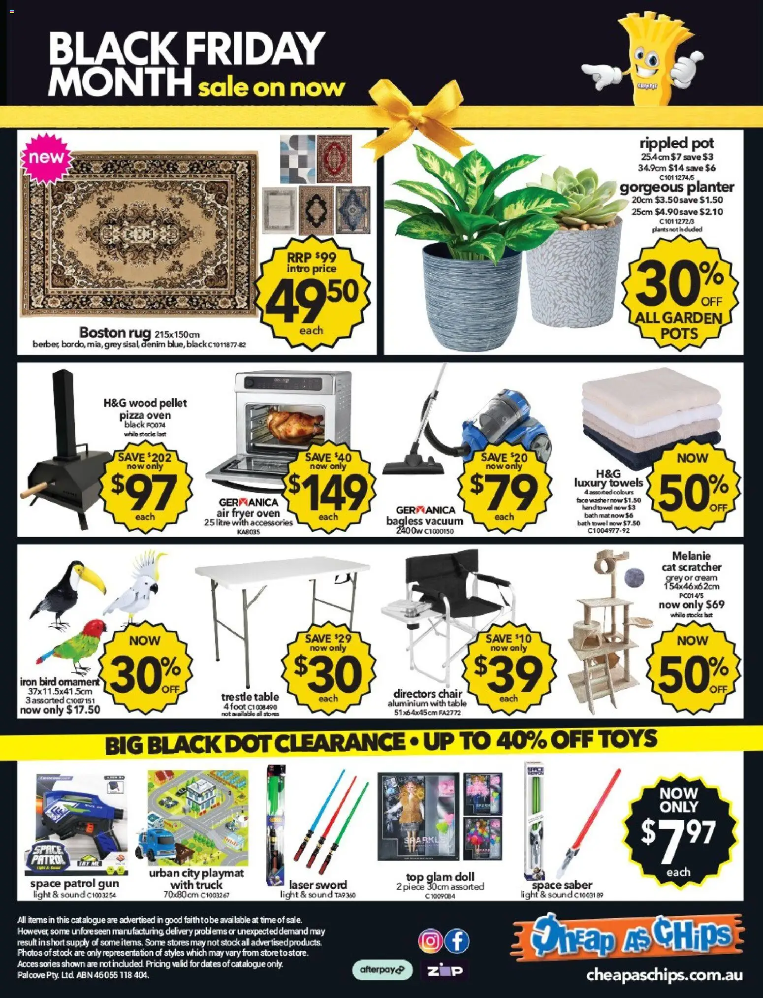 Cheap as Chips catalogue - valid from 26.11.2025 | Page: 4 | Products: Bath, Trestle, Wood, Washer