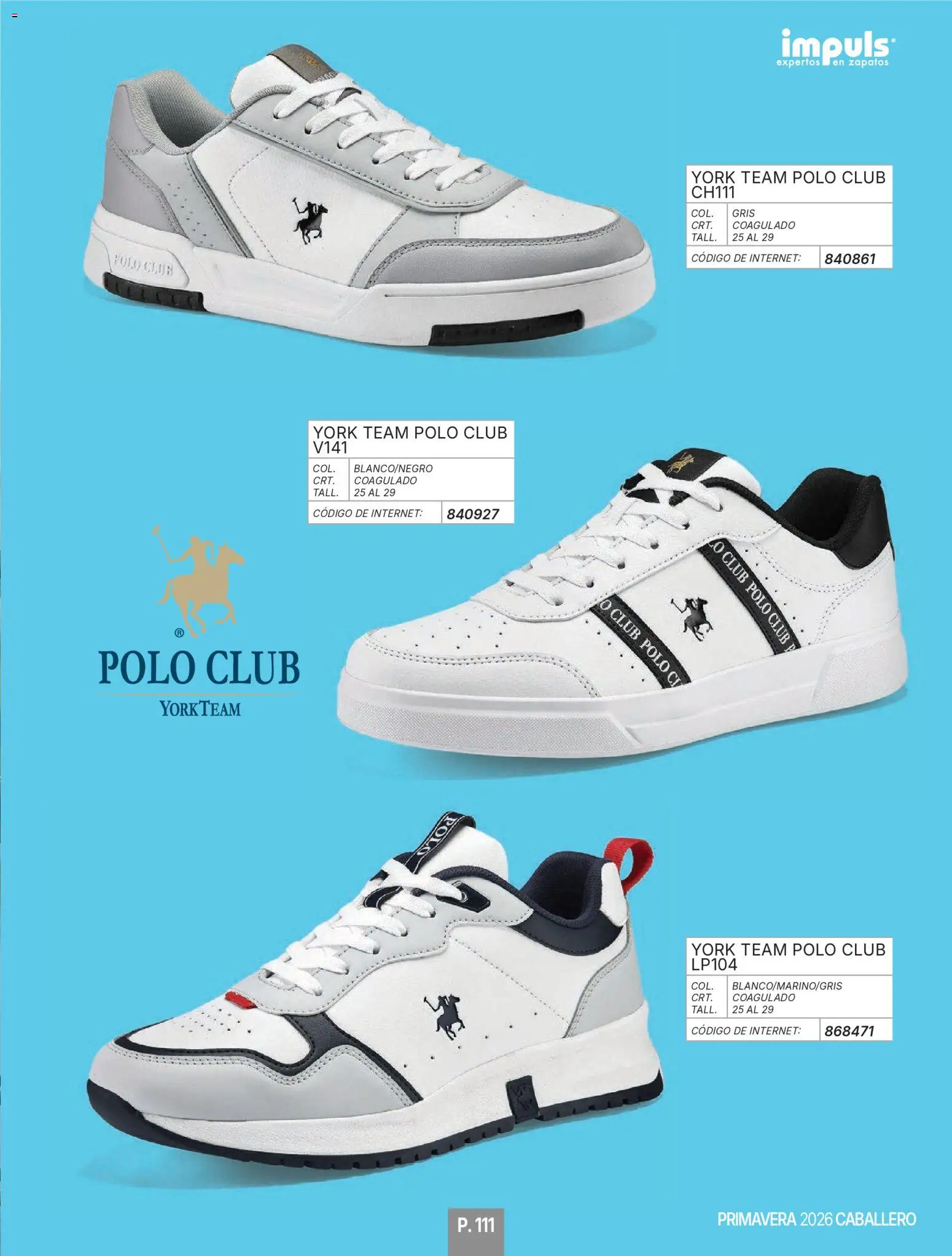 Nuevas ofertas de Impuls válidas en toda la República Mexicana desde el 01.01.2026. ¡Encuentra las mejores ofertas en Impuls catálogo Caballero! | Página: 113 | Productos: Zapatos