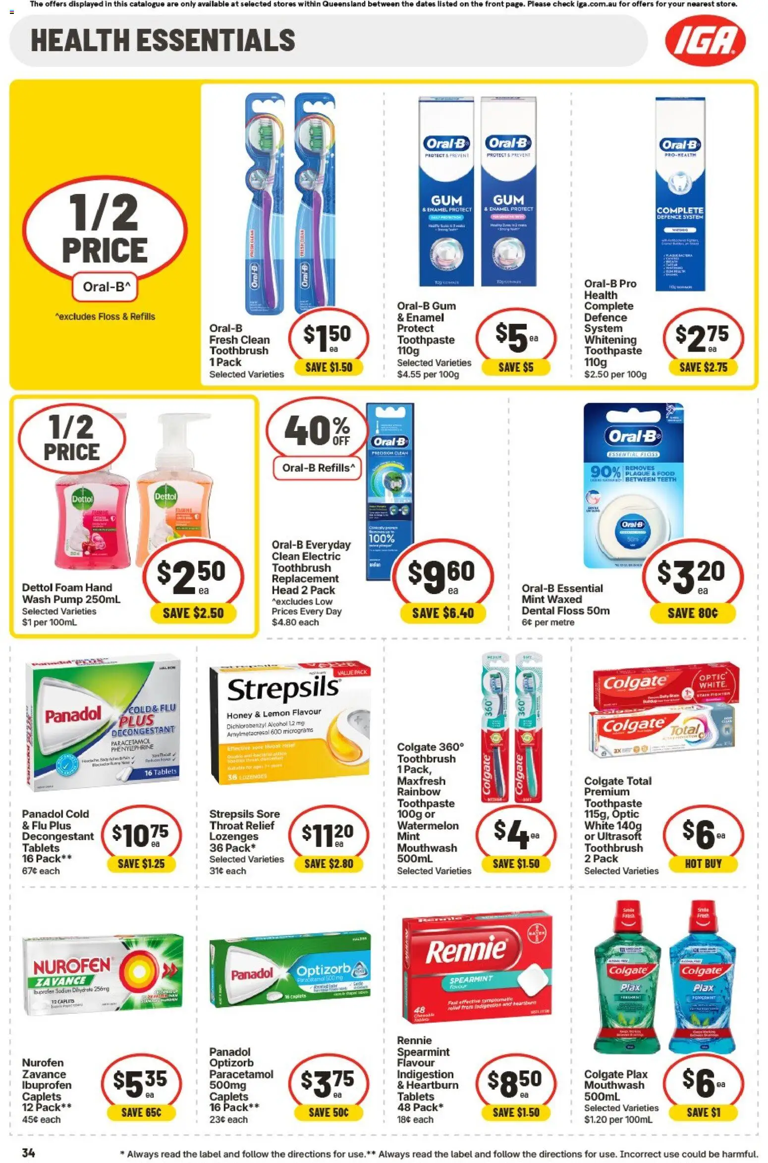 IGA catalogue - valid from 15.04.2026 | Page: 33 | Products: Cleaner, Candle, Washer, Bathroom