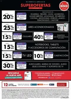 Vista previa Disco - Ofertas | Electro, T. Libre y más válido desde el 02.04.2026