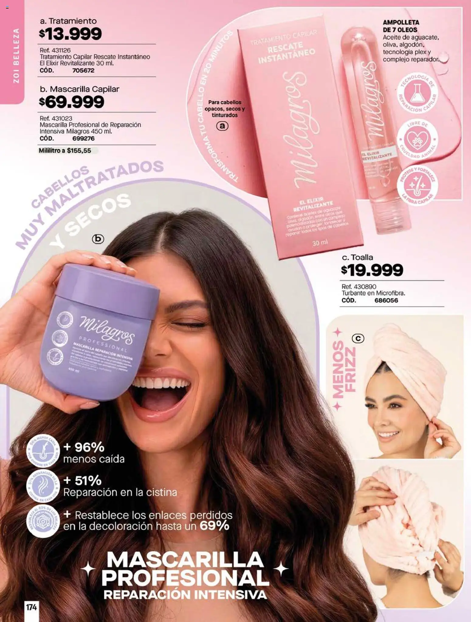 Pacifika revista - valida desde el 15.05.2026 | Página: 174 | Productos: Toalla, Mascarilla, Aceite