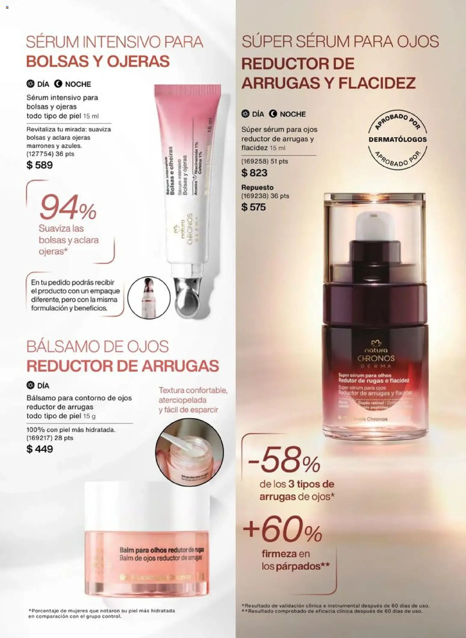 Nuevas ofertas de Natura válidas en toda la República Mexicana desde el 20.12.2025. ¡Encuentra las mejores ofertas en Natura campaña 1 2026! | Página: 84 | Productos: Contorno de ojos, Serum, Contorno, Bálsamo