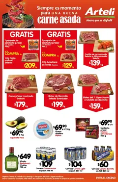 Vista previa de Arteli - Folleto Valles Carnes & Cortes, nuevo folleto de la tienda, válido en México a partir del 15.08.2025