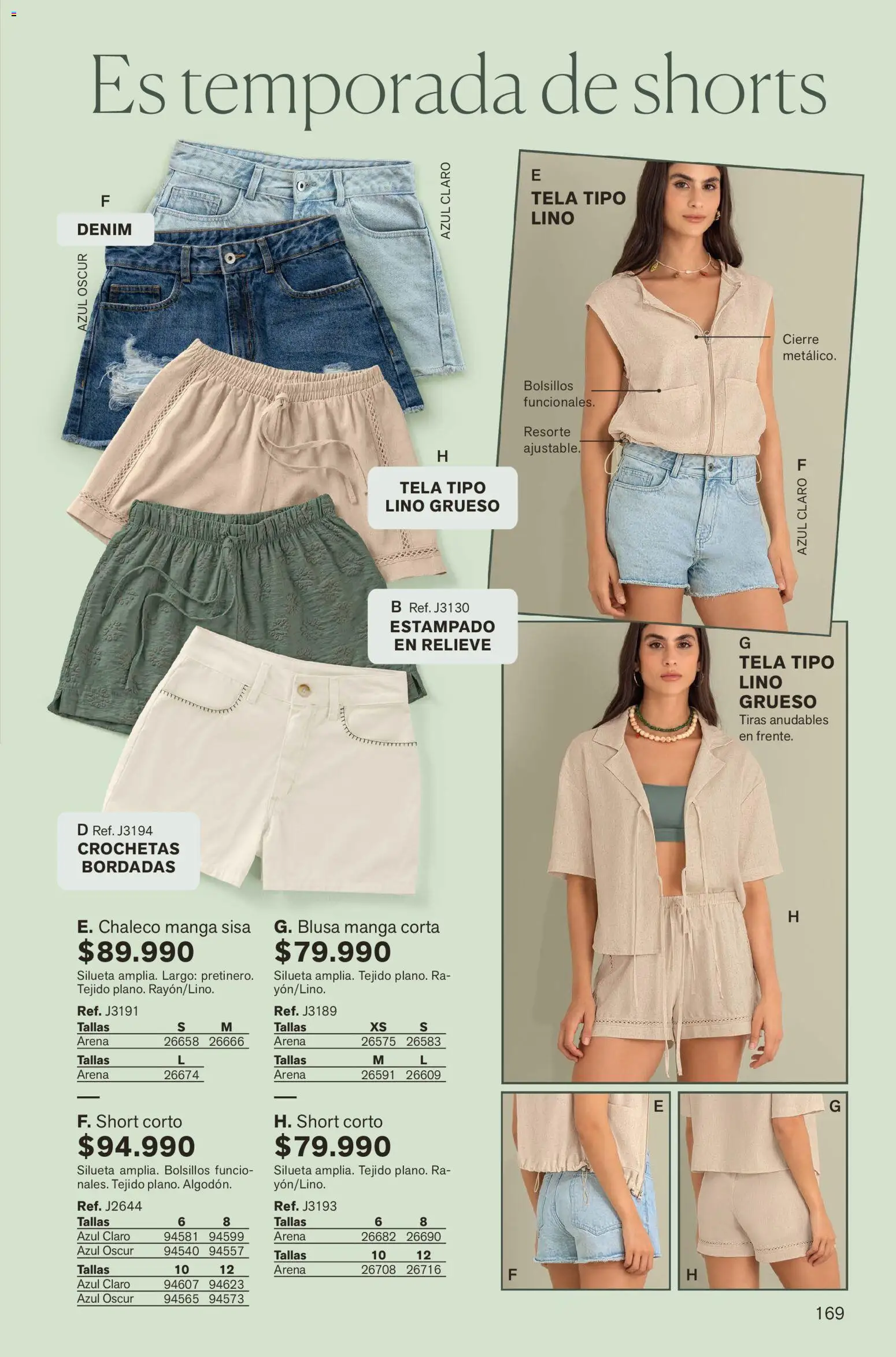 Leonisa revista - valida desde el 01.02.2026 | Página: 169 | Productos: Short, Blusa, Chaleco