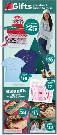 Preview of Giant Tiger Weekly Flyer from shop Giant Tiger valid from 03.12.2025 | Page: 5 | Products: Hat, Game, T-shirt, Sweater