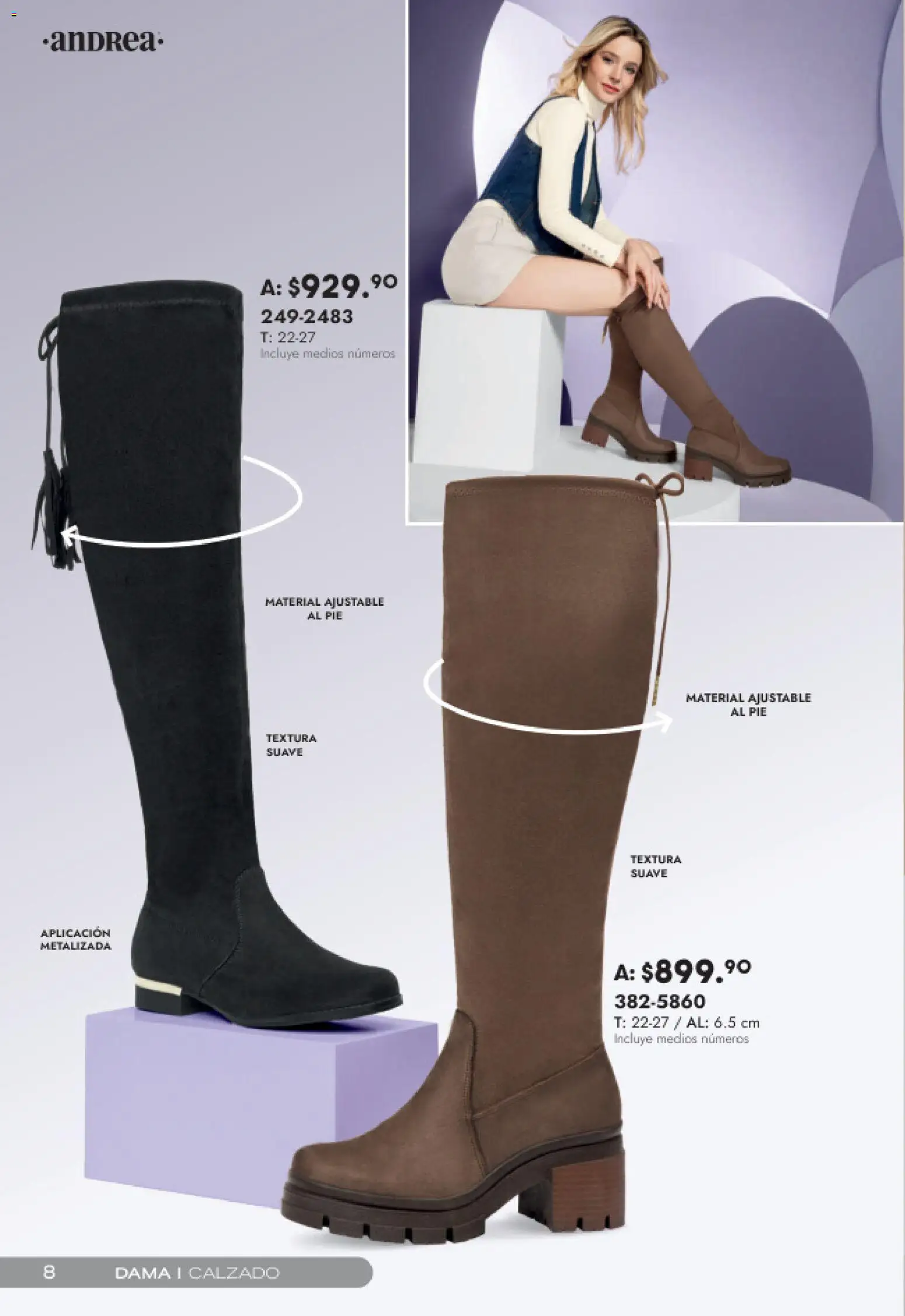 Nuevas ofertas de Andrea válidas en toda la República Mexicana desde el 15.02.2026. ¡Encuentra las mejores ofertas en Andrea catálogo Top Selection! | Página: 8