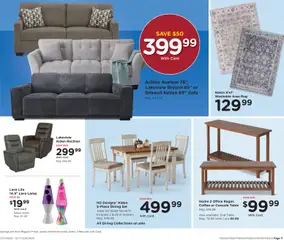 Preview of Fred Meyer weekly ads valid from 17.12.2025 | Page: 13 | Products: Sofa, Table, Lamp, Recliner