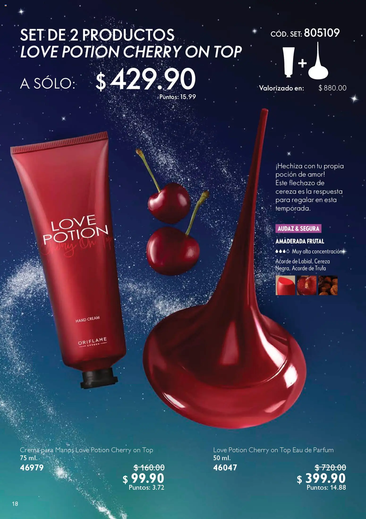 Nuevas ofertas de Oriflame válidas en toda la República Mexicana desde el 06.12.2025. ¡Encuentra las mejores ofertas en Oriflame campaña 12 2025! | Página: 18 | Productos: Crema, Top