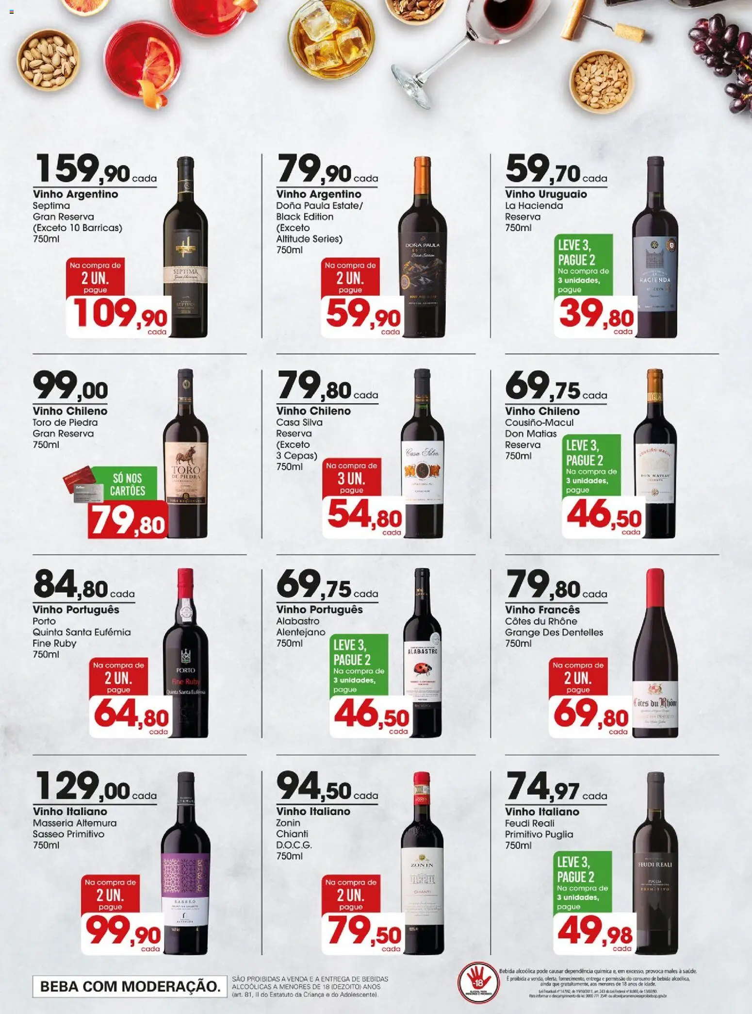 Zaffari Folheto - válido de 03.03.2026 | Página: 17 | Produtos: Vinho, Bebida