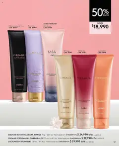 Ésika - Catálogo -  Vista previa de la revista de la tienda Ésika valido desde el 05.09.2025 | Página: 127 | Productos: Loción