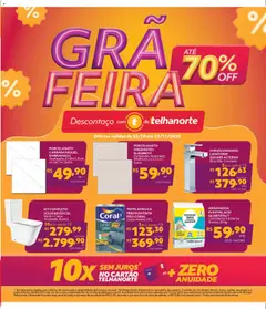 Telhanorte - Ofertas atuais - Pré-Visualização do folheto da loja Telhanorte, válido de 23.10.2025
