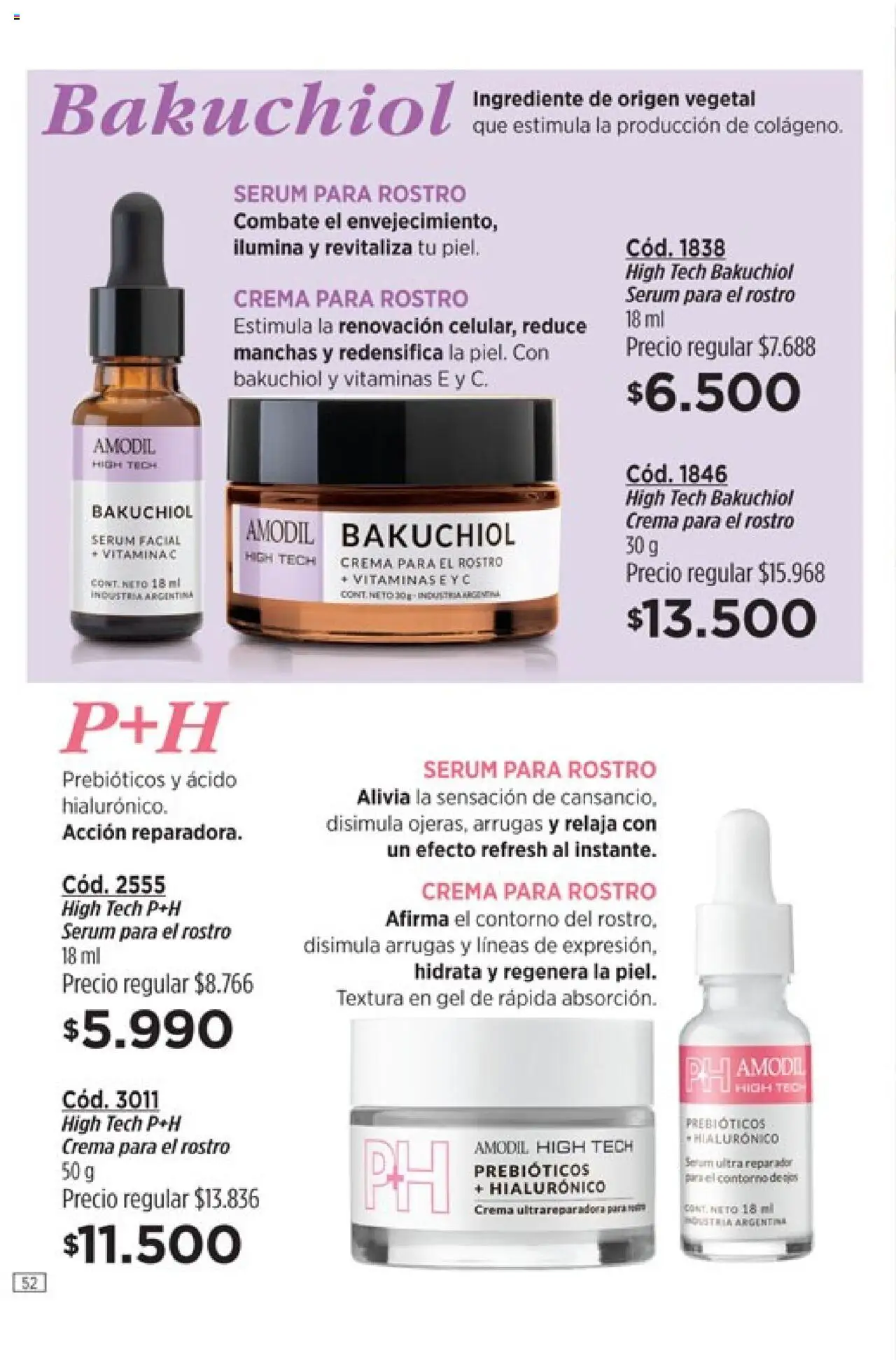 Catálogo Amodil Campaña 12 │ válido desde el 26.06.2025 | Página: 52 | Productos: Vitaminas, Serum, Contorno, Crema