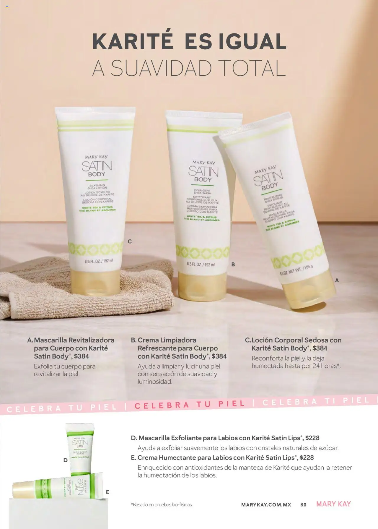 Nuevas ofertas de Mary Kay válidas en toda la República Mexicana desde el 01.07.2025. ¡Encuentra las mejores ofertas en Mary Kay catálogo! | Página: 60 | Productos: Crema, Loción, Body, Mascarilla