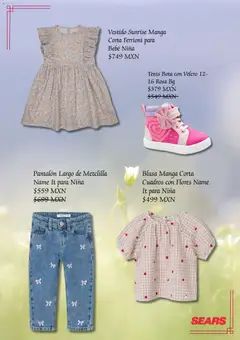Vista previa de Sears catálogo, nuevo folleto de la tienda, válido en México a partir del 18.02.2026 | Página: 2 | Productos: Blusa, Tenis, Manga, Vestido