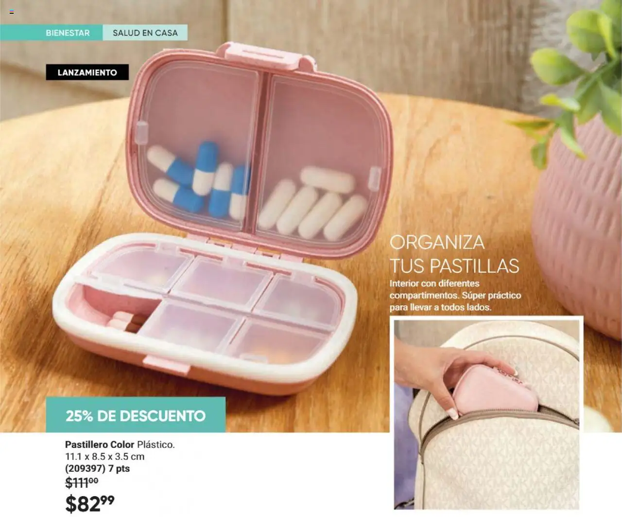 Nuevas ofertas de AVON válidas en toda la República Mexicana desde el 09.10.2025. ¡Encuentra las mejores ofertas en AVON - Casa & Estilo 16 2025! | Página: 126 | Productos: Pastillero